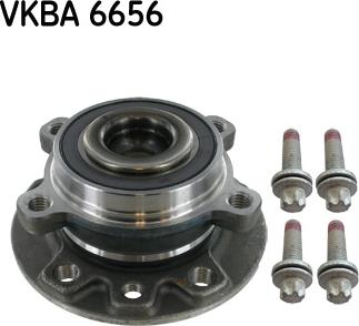 SKF VKBA 6656 - Комплект підшипника маточини колеса autocars.com.ua