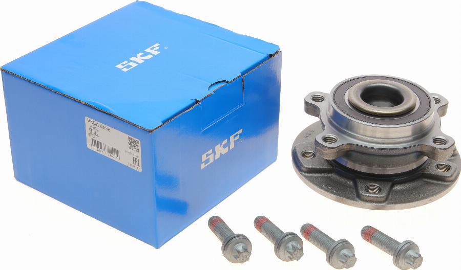 SKF VKBA 6656 - Комплект підшипника маточини колеса autocars.com.ua