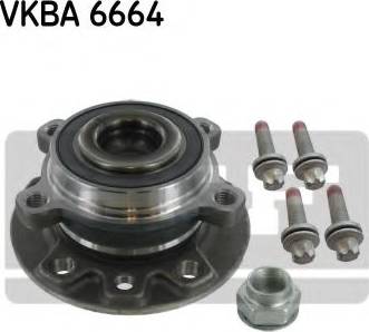 SKF VKBA 6664 - Маточина колеса autocars.com.ua