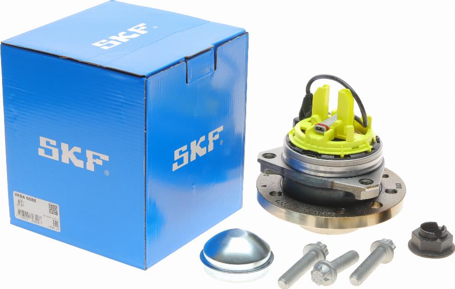 SKF VKBA 6688 - Комплект підшипника маточини колеса autocars.com.ua