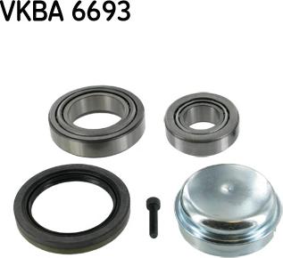 SKF VKBA 6693 - Комплект підшипника маточини колеса autocars.com.ua