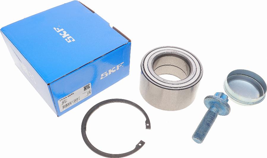 SKF VKBA 6696 - Комплект підшипника маточини колеса autocars.com.ua