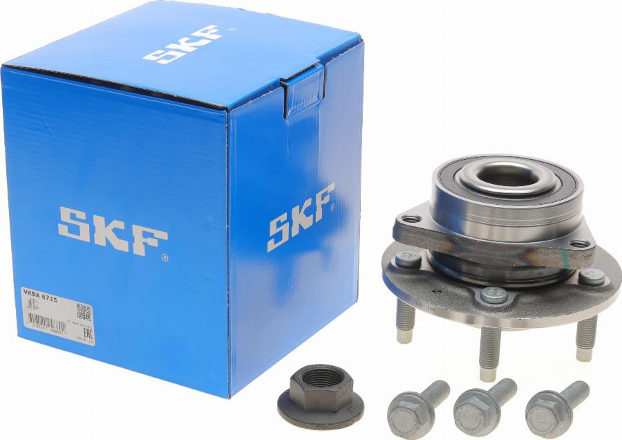 SKF VKBA 6715 - Комплект подшипника ступицы колеса autodnr.net