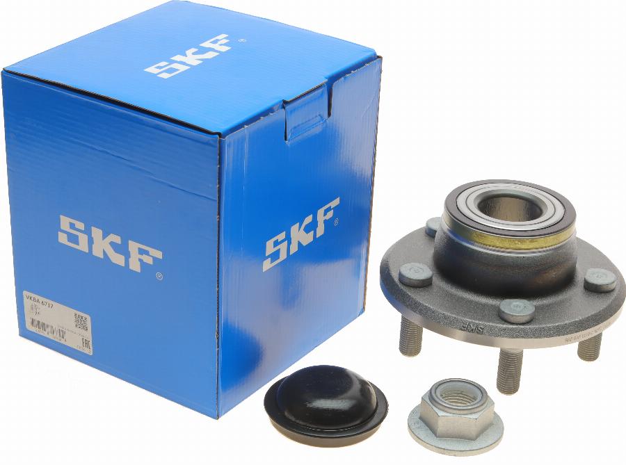 SKF VKBA 6717 - Комплект підшипника маточини колеса autocars.com.ua