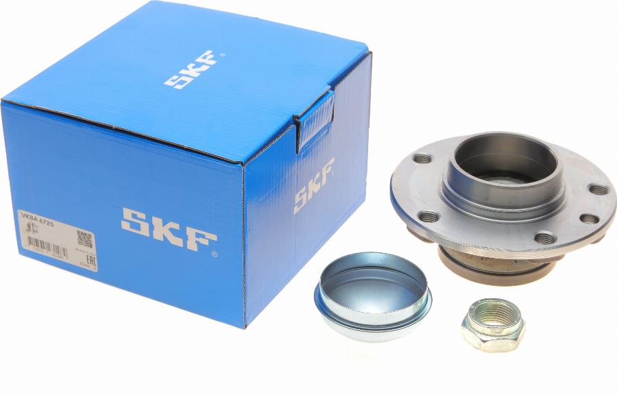 SKF VKBA 6725 - Комплект подшипника ступицы колеса avtokuzovplus.com.ua