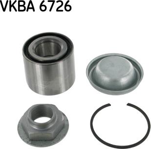 SKF VKBA 6726 - Комплект подшипника ступицы колеса autodnr.net
