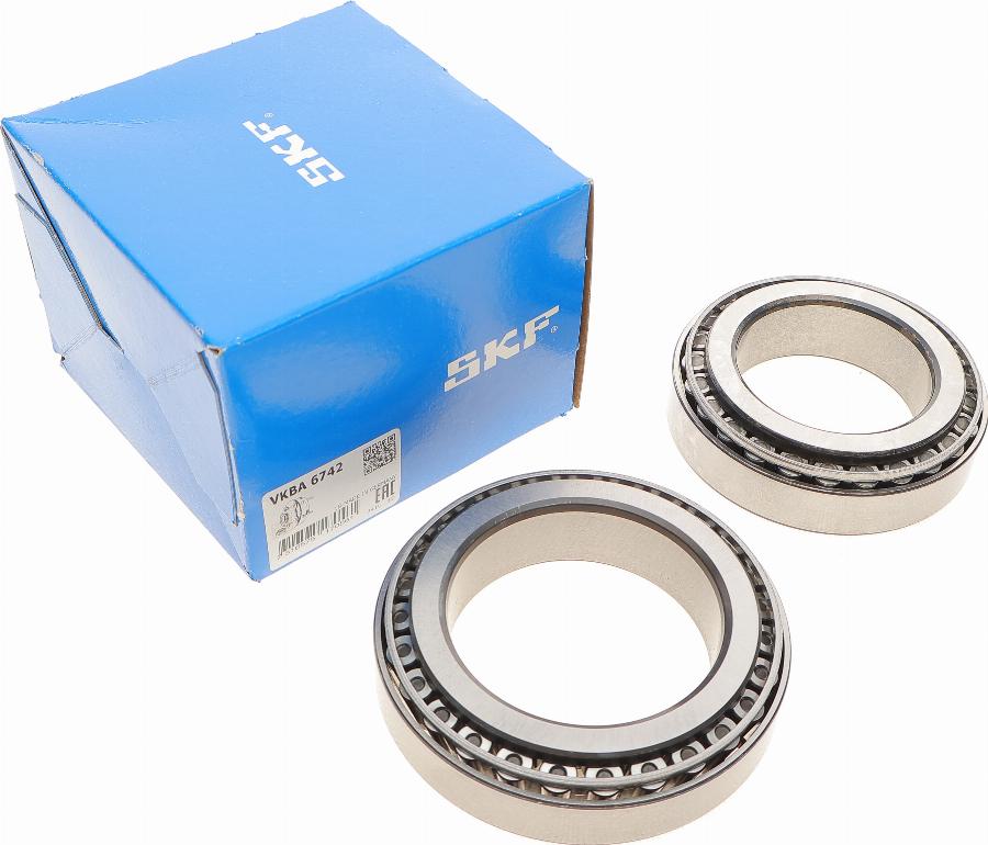 SKF VKBA 6742 - Комплект подшипника ступицы колеса avtokuzovplus.com.ua