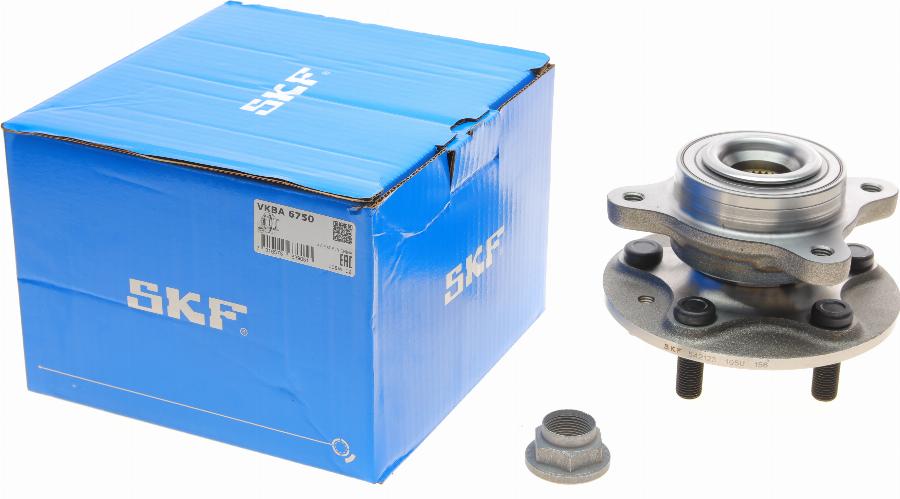 SKF VKBA 6750 - Комплект подшипника ступицы колеса avtokuzovplus.com.ua