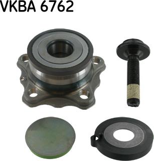 SKF VKBA 6762 - Комплект подшипника ступицы колеса avtokuzovplus.com.ua