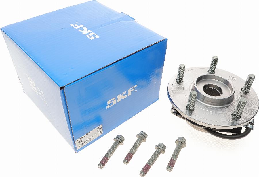 SKF VKBA 6763 - Комплект подшипника ступицы колеса autodnr.net