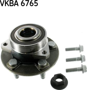SKF VKBA 6765 - Комплект підшипника маточини колеса autocars.com.ua
