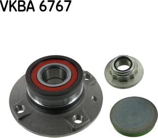 SKF VKBA 6767 - Комплект підшипника маточини колеса autocars.com.ua