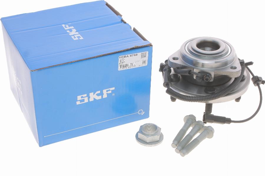 SKF VKBA 6768 - Комплект підшипника маточини колеса autocars.com.ua