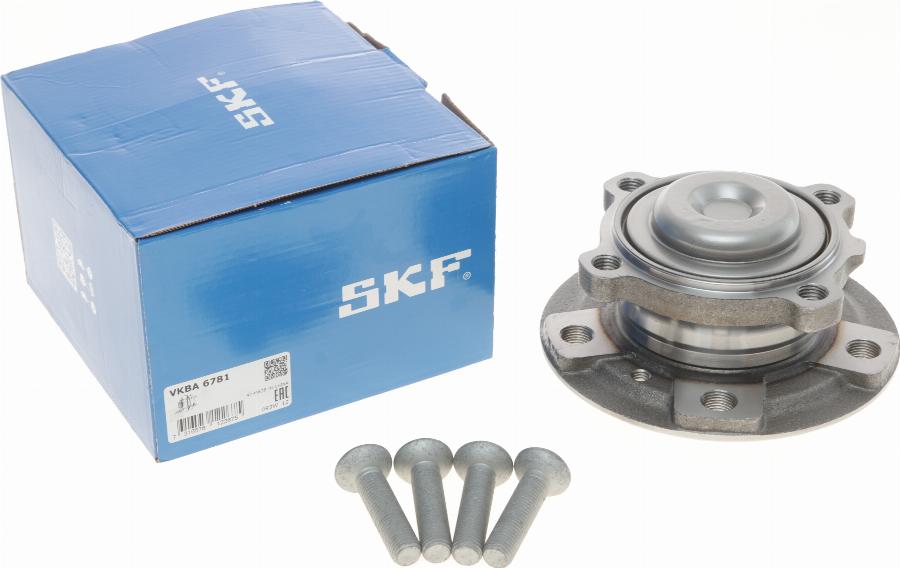 SKF VKBA 6781 - Комплект підшипника маточини колеса autocars.com.ua