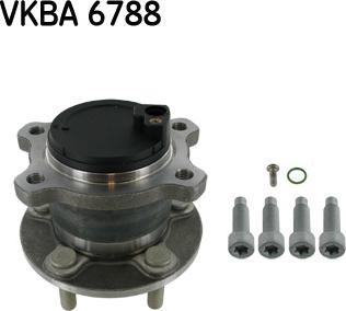 SKF VKBA 6788 - Комплект підшипника маточини колеса autocars.com.ua