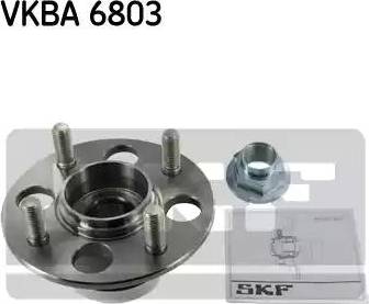 SKF VKBA 6803 - Ступица колеса, поворотный кулак autodnr.net