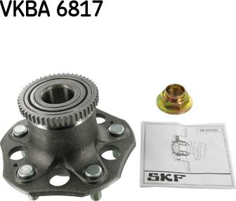 SKF VKBA 6817 - Комплект подшипника ступицы колеса avtokuzovplus.com.ua