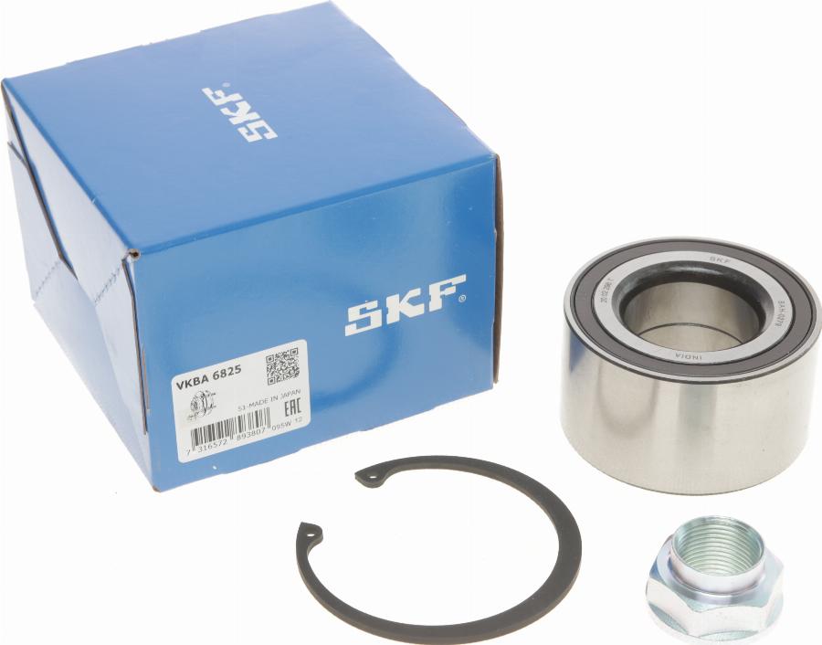 SKF VKBA 6825 - Комплект підшипника маточини колеса autocars.com.ua