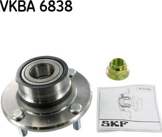 SKF VKBA 6838 - Ступица колеса, поворотный кулак autodnr.net