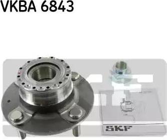 SKF VKBA 6843 - Маточина колеса autocars.com.ua