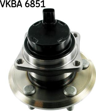 SKF VKBA 6851 - Комплект подшипника ступицы колеса avtokuzovplus.com.ua