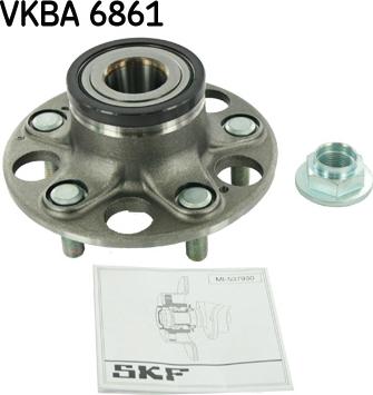 SKF VKBA 6861 - Комплект подшипника ступицы колеса avtokuzovplus.com.ua
