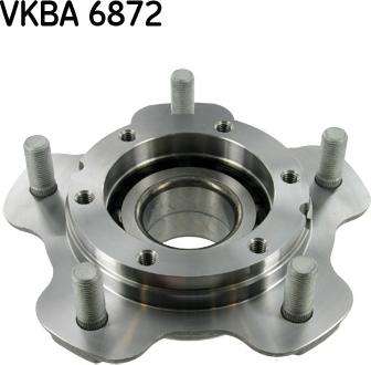 SKF VKBA 6872 - Комплект підшипника маточини колеса autocars.com.ua