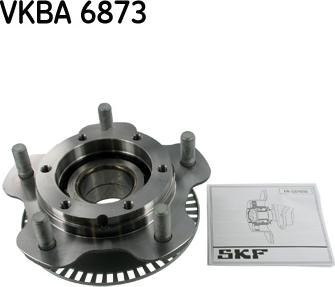 SKF VKBA 6873 - Комплект підшипника маточини колеса autocars.com.ua