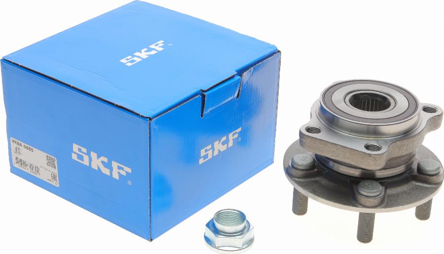 SKF VKBA 6885 - Комплект подшипника ступицы колеса avtokuzovplus.com.ua