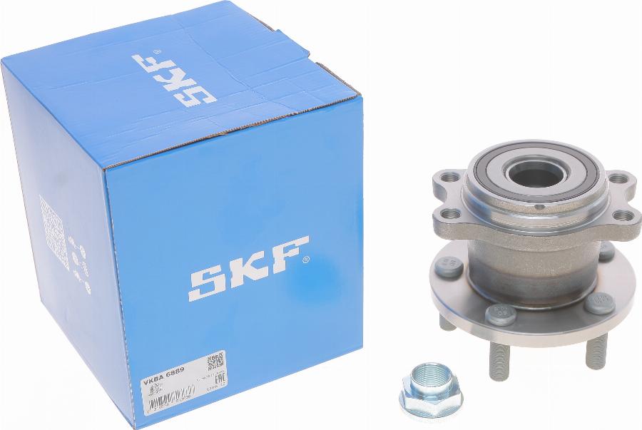 SKF VKBA 6889 - Комплект підшипника маточини колеса autocars.com.ua