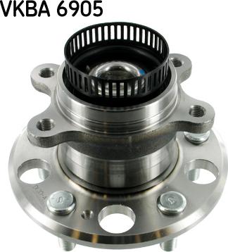 SKF VKBA 6905 - Комплект подшипника ступицы колеса avtokuzovplus.com.ua