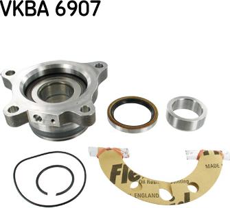 SKF VKBA 6907 - Комплект підшипника маточини колеса autocars.com.ua