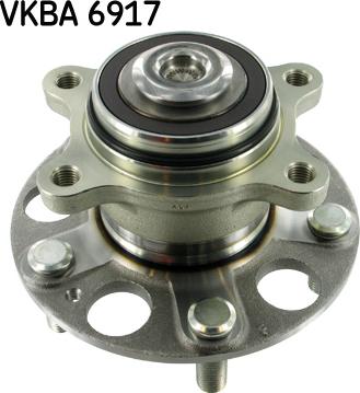 SKF VKBA 6917 - Комплект підшипника маточини колеса autocars.com.ua