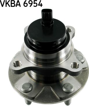 SKF VKBA 6954 - Комплект підшипника маточини колеса autocars.com.ua