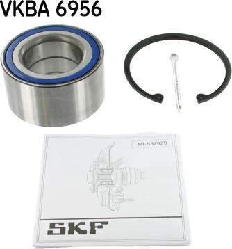 SKF VKBA 6956 - Комплект подшипника ступицы колеса autodnr.net