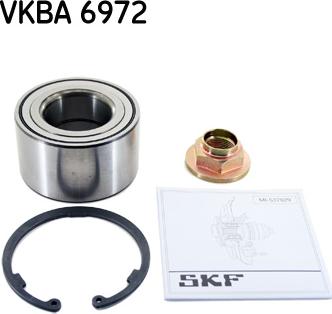 SKF VKBA 6972 - Комплект підшипника маточини колеса autocars.com.ua