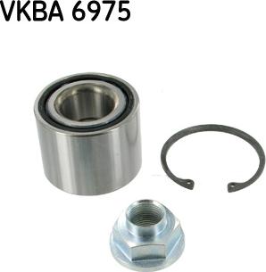 SKF VKBA 6975 - Підшипник колісний autocars.com.ua