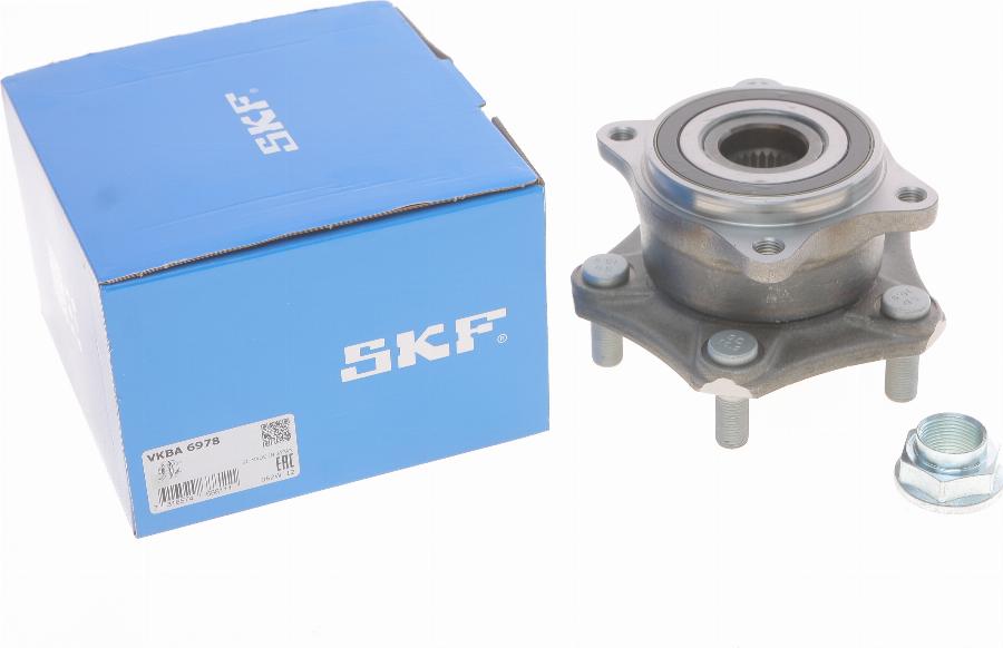 SKF VKBA 6978 - Комплект підшипника маточини колеса autocars.com.ua