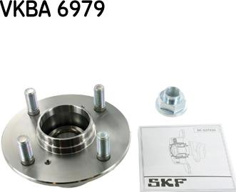 SKF VKBA 6979 - Комплект підшипника маточини колеса autocars.com.ua