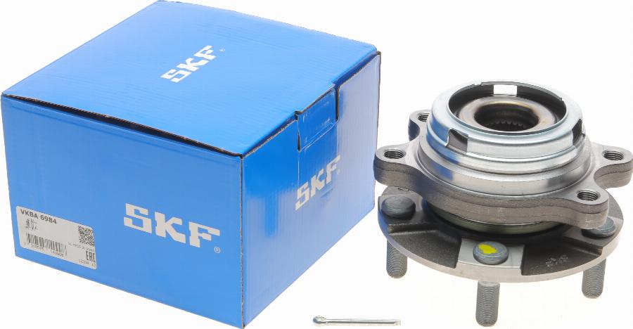 SKF VKBA 6984 - Комплект підшипника маточини колеса autocars.com.ua