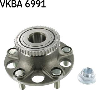 SKF VKBA 6991 - Комплект підшипника маточини колеса autocars.com.ua