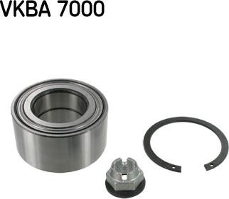 SKF VKBA 7000 - Комплект подшипника ступицы колеса avtokuzovplus.com.ua
