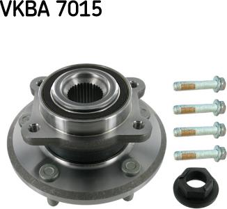 SKF VKBA 7015 - Комплект підшипника маточини колеса autocars.com.ua