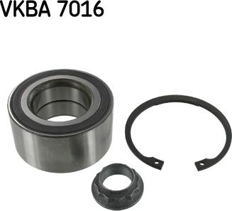 SKF VKBA 7016 - Комплект підшипника маточини колеса autocars.com.ua