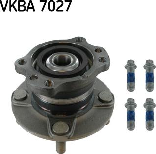 SKF VKBA 7027 - Комплект підшипника маточини колеса autocars.com.ua