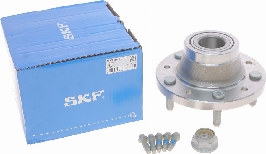 SKF VKBA 7029 - Комплект підшипника маточини колеса autocars.com.ua