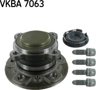 SKF VKBA 7063 - Комплект подшипника ступицы колеса avtokuzovplus.com.ua
