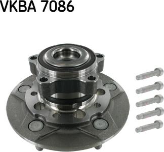 SKF VKBA 7086 - Комплект подшипника ступицы колеса avtokuzovplus.com.ua