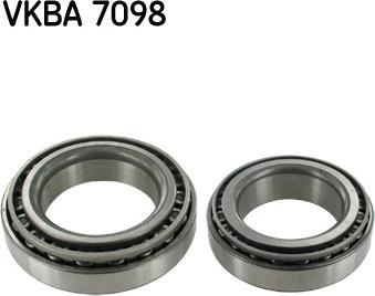 SKF VKBA 7098 - Комплект подшипника ступицы колеса avtokuzovplus.com.ua