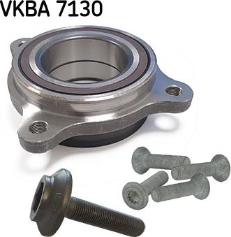 SKF VKBA 7130 - Комплект підшипника маточини колеса autocars.com.ua